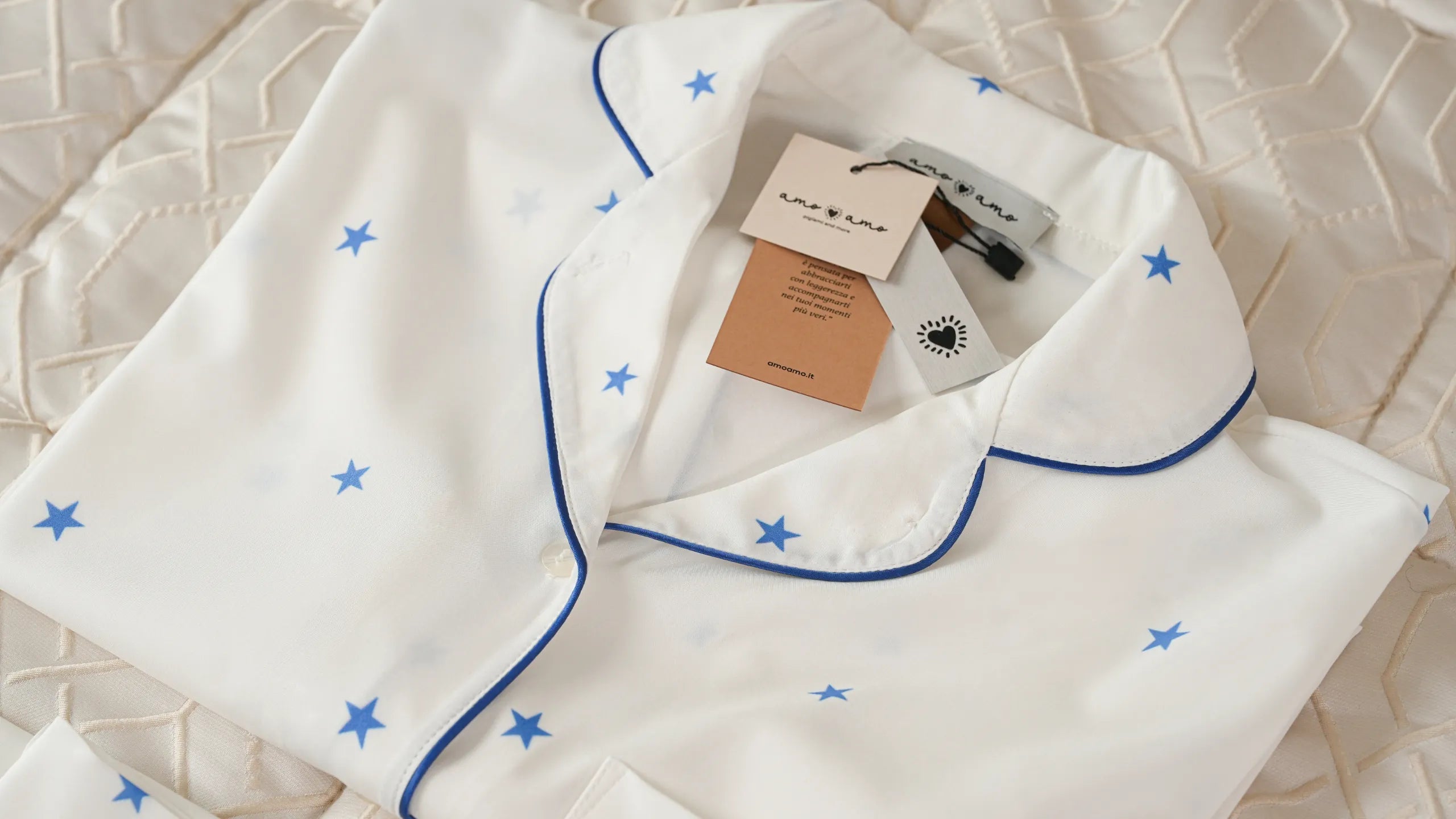 Pigiama Stelle Indaco