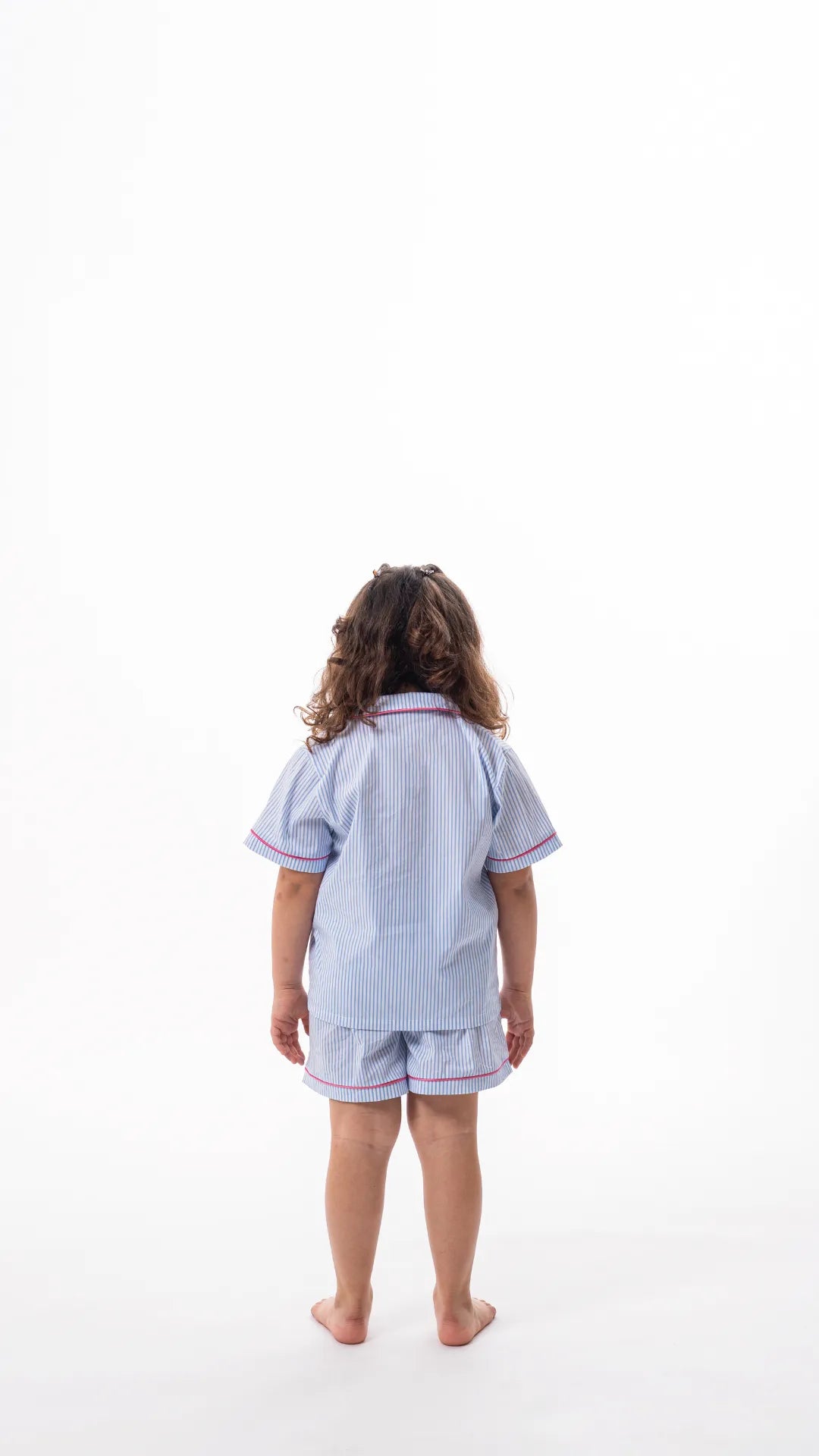 Nuvola rigata pink bimba