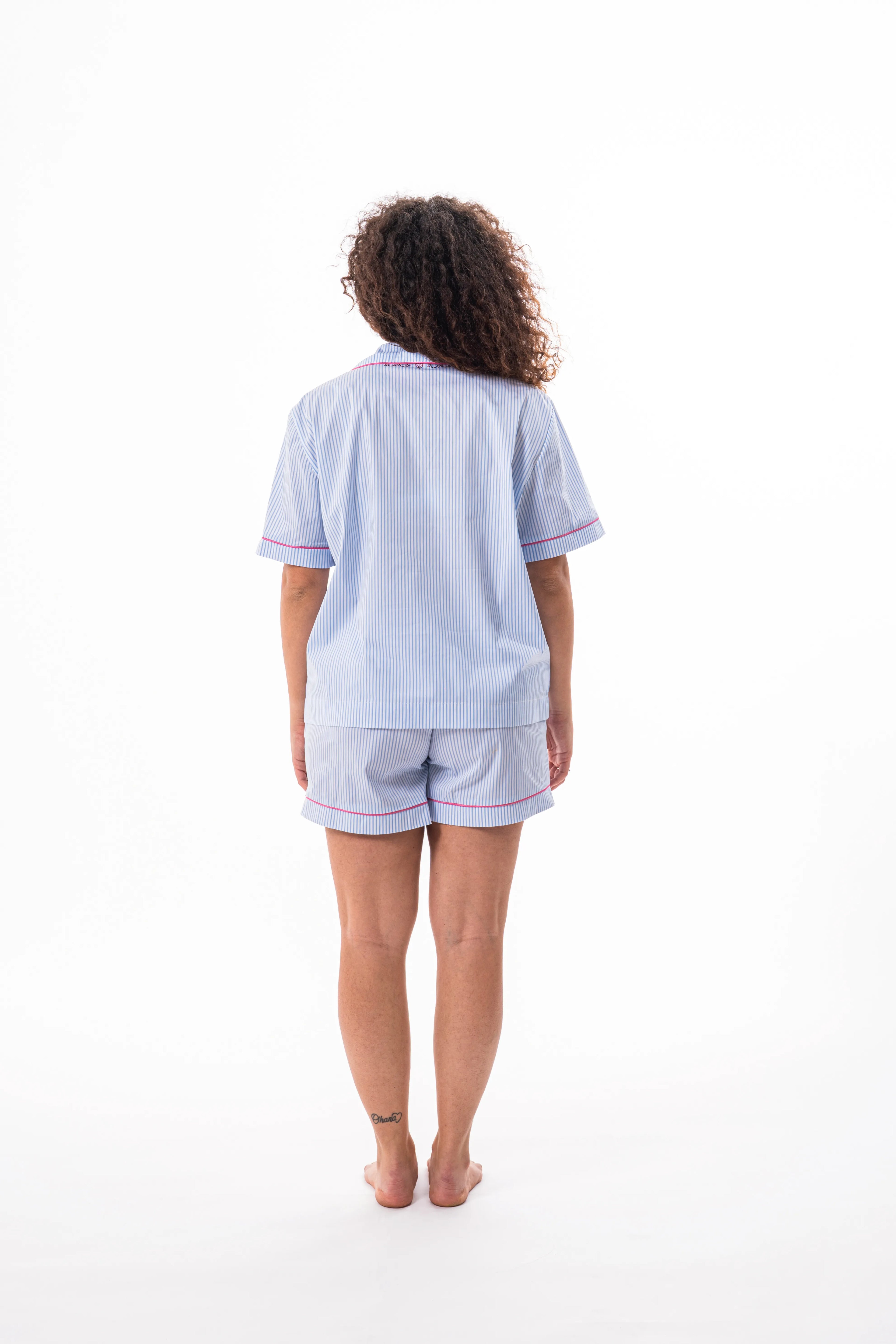 Nuvola rigata pink donna