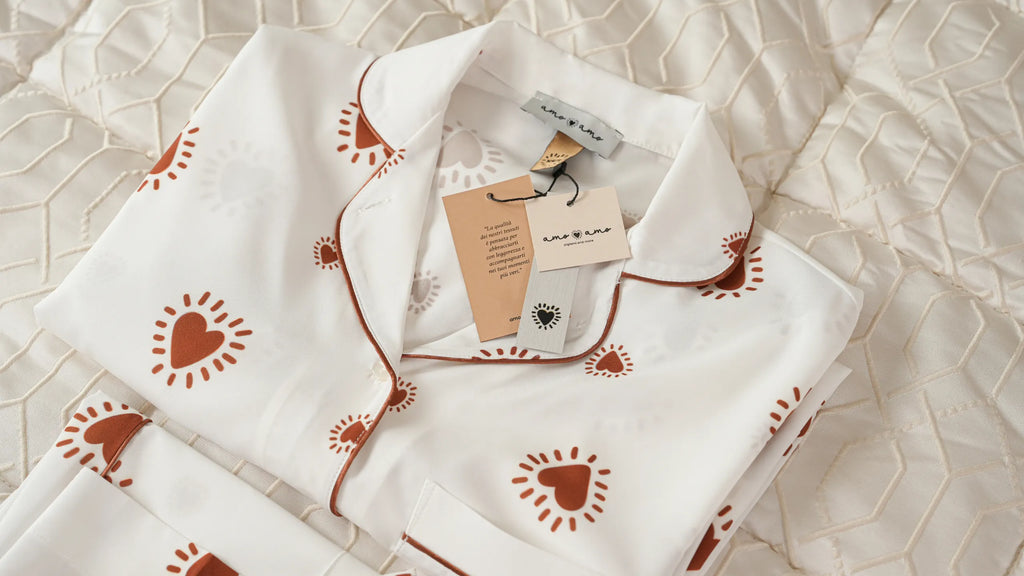 Pigiama Cuori Bronzo