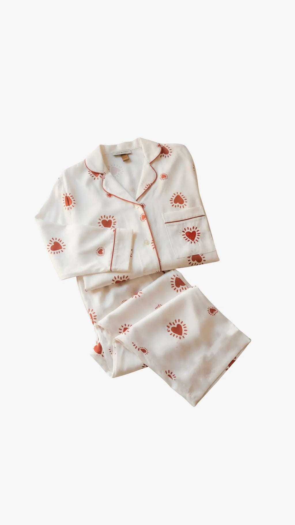 Pigiama Cuori Bronzo